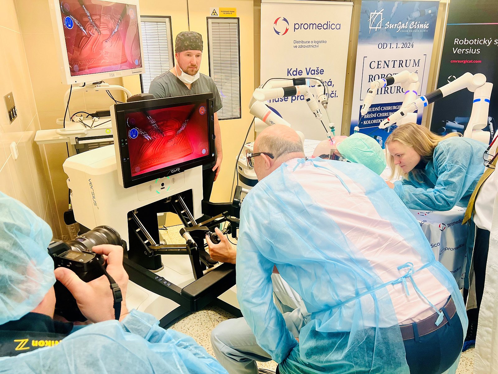 Brněnská SurGal Clinic bude jako první v Česku využívat robotický