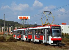 Z brněnských kolejí definitivně zmizely unikátní tramvaje T3RF