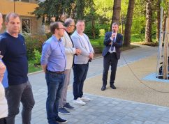 V brněnských Žabovřeskách otevřeli nové hřiště a veřejné prostranství v lokalitě Luční