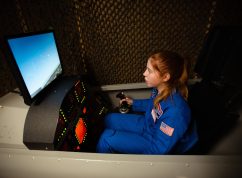 Takeoff and landing air to ground for Teams Focus and Innovation on Day 3 of Week 1 of the Honeywell Leadership Challenge Academy (HLCA) at the U.S. Space and Rocket Center (USSRC) in Huntsville, Ala. on Tuesday, Oct. 17, 2023.

Karolina Klimentova (Czechia)
