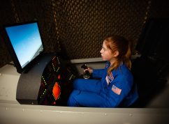 Takeoff and landing air to ground for Teams Focus and Innovation on Day 3 of Week 1 of the Honeywell Leadership Challenge Academy (HLCA) at the U.S. Space and Rocket Center (USSRC) in Huntsville, Ala. on Tuesday, Oct. 17, 2023.
Karolina Klimentova (Czechia)