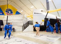 1/6th gravity chair for Teams Confidence and Innovation on Day 3 of Week 1 of the Honeywell Leadership Challenge Academy (HLCA) at the U.S. Space and Rocket Center (USSRC) in Huntsville, Ala. on Tuesday, Oct. 17, 2023.
Krish Kumar (NY)
Hayden Macklin (AZ)
