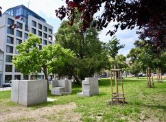 Park na Janáčkově náměstí má novou podobu, po rekonstrukci se otevřel veřejnosti