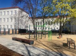 Stávající podoba parkové plochy (duben 2026)