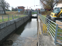 Oprava opěrných zdí PK Staré Město Povodí Moravy