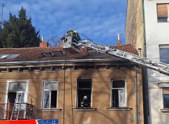 Pátečnímu požáru v bytě v Brně předcházel výbuch, potvrdila policie