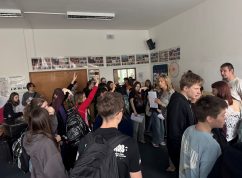 Podchod v Žabovřeskách se proměnil v galerii. Vyzdobili ho školáci ze ZŠ Jana Babáka