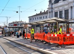 Přístřešek MHD4 ÚMČ Brno-střed