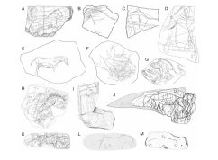 Vědci odhalili v jeskyni v Moravském krasu rytinu starou zhruba 15.000 let