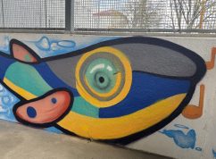 Podchod v Žabovřeskách se proměnil v galerii. Vyzdobili ho školáci ze ZŠ Jana Babáka