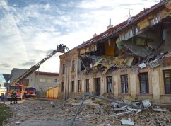 Výbuch domu Znojmo2 HZS JMK