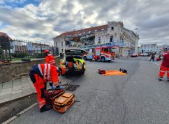Výbuch domu Znojmo6 HZS JMK