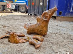 Archeologové pod budoucím JKC v Brně našli pozůstatky středověkých domů